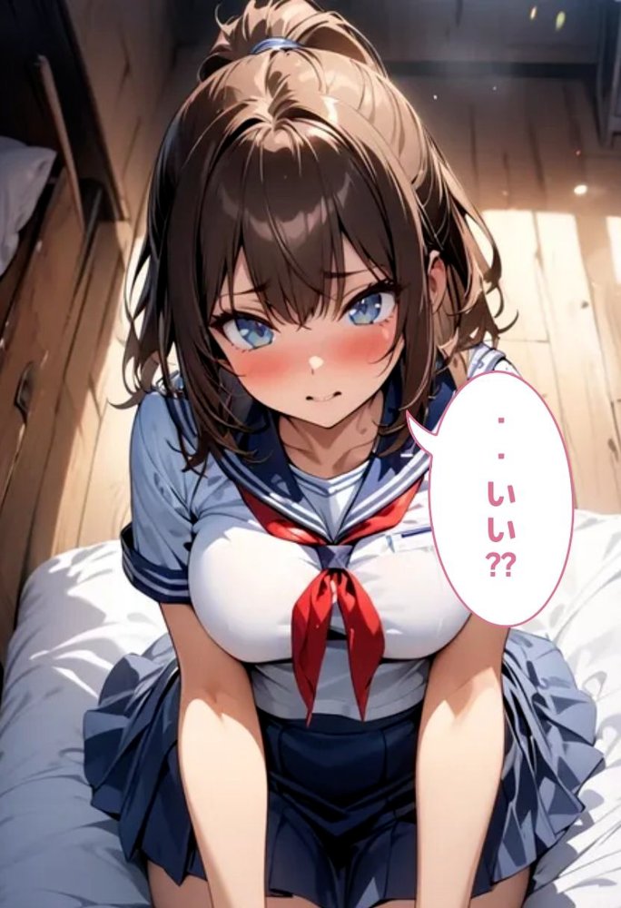巨乳同級生とセフレ？になった話【にじいろ☆がーるず】 エロ同人誌画像 014