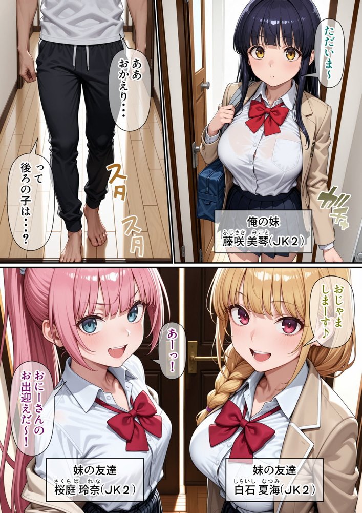 進学校の女子の性欲解消を手伝うことになったのだが【パルテノンの宴】 エロ同人誌画像 001