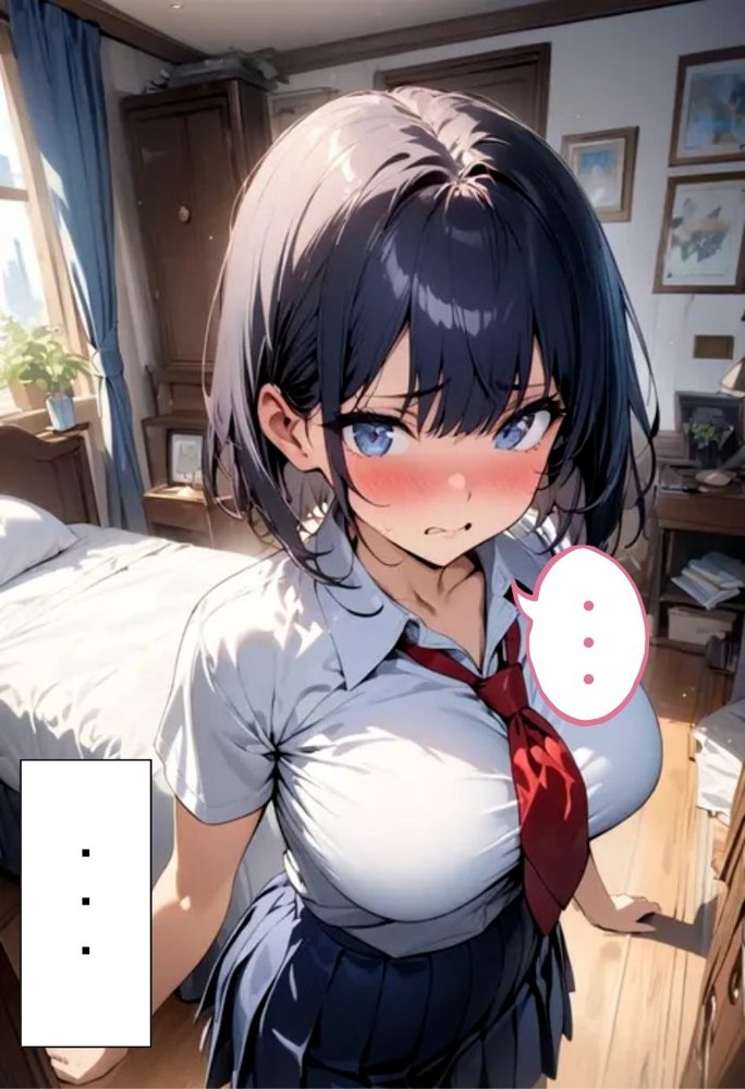 仲良しの爆乳同級生とセフレになった話【にじいろ☆がーるず】 エロ同人誌画像 035