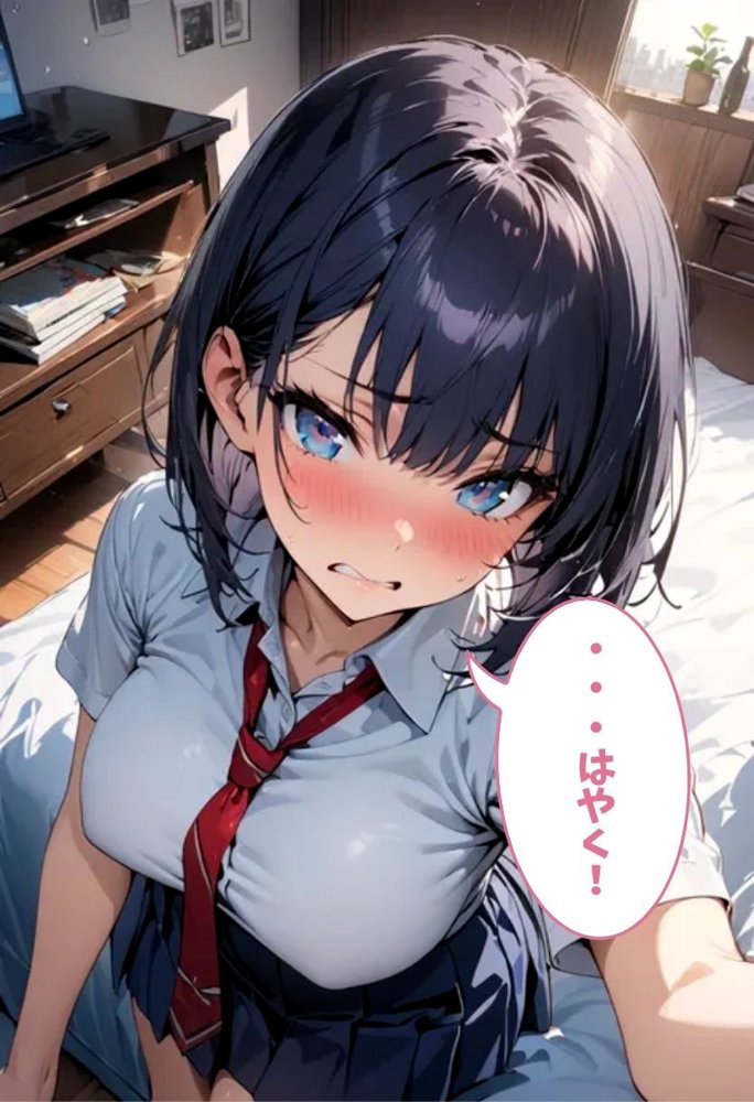 仲良しの爆乳同級生とセフレになった話【にじいろ☆がーるず】 エロ同人誌画像 036